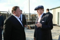 Махмуд-Али Калиматов поблагодарил Михаила Гуцериева за реставрацию храма Тхаба-Ерды