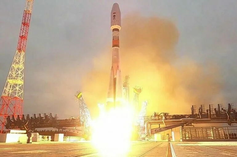 На космодроме Плесецк провели пуск ракеты-носителя «Союз-2.1в»