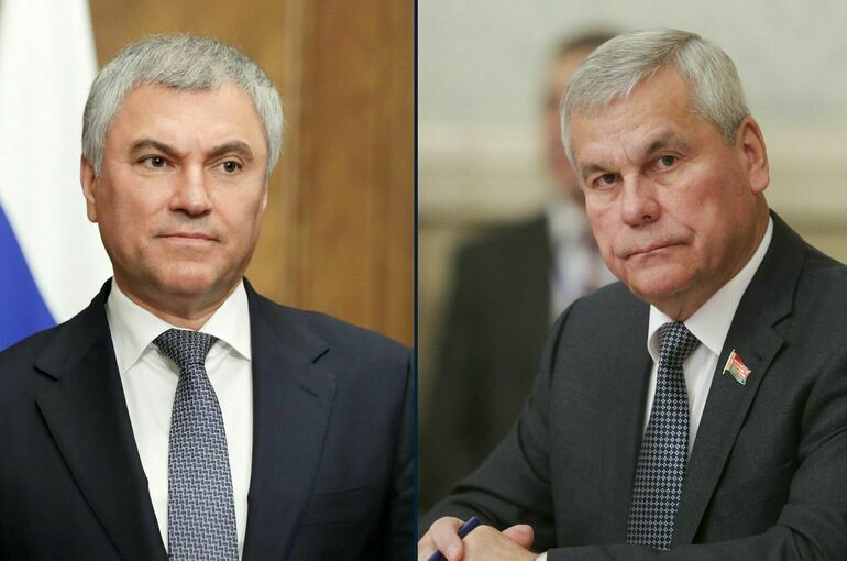 Вячеслав Володин поздравил с днем рождения Владимира Андрейченко