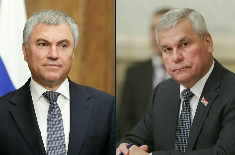 Вячеслав Володин поздравил с днем рождения Владимира Андрейченко