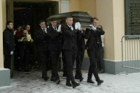 Юрия Соломина похоронили на Троекуровском кладбище в Москве