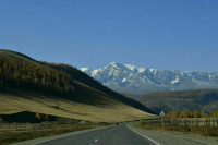 На Алтае из-за камнепада перекрыли участок Чуйского тракта