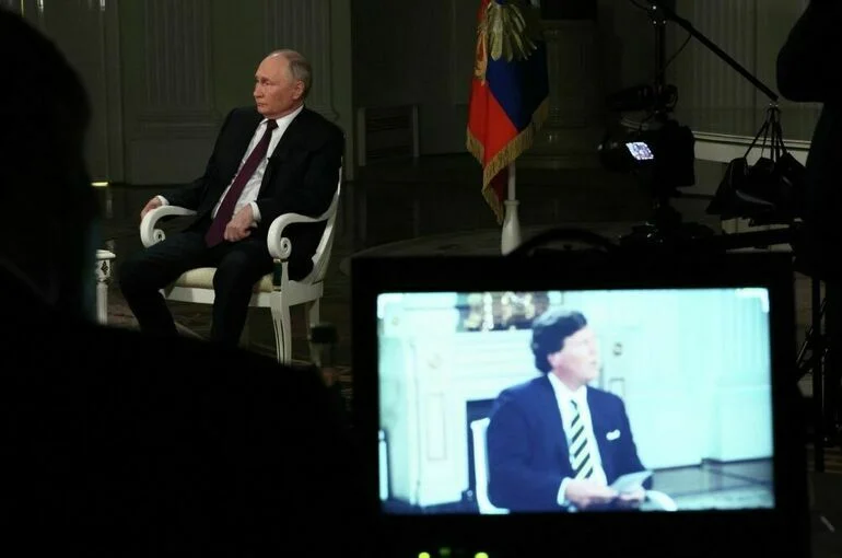 Интервью Президента РФ Владимира Путина журналисту Такеру Карлсону. Полный текст