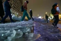 В Москве зафиксировали самый сильный гололед с начала зимы