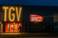 Половина поездов TGV не будет ходить во Франции на выходных из-за забастовки