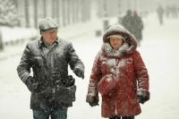 Сугробы в Москве за ночь выросли до 54 сантиметров