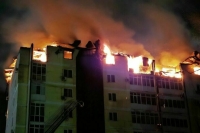 Мэр Анапы допустил, что два этажа загоревшегося дома не получится восстановить