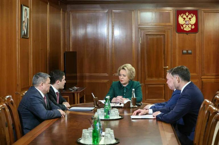Матвиенко предложила обсудить вопросы, связанные с темой вечной мерзлоты
