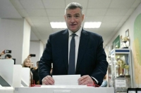 Слуцкий проголосовал в Москве на выборах Президента России