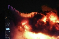 СМИ сообщили об обрушении кровли в «Крокус Сити Холле»