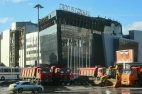 Последствия пожара в «Крокус Сити Холле» ликвидировали