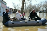 Паводковая ситуация в Оренбургской области достигла пика