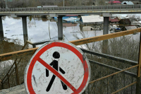 Уровень воды в реке Урал превысил опасную отметку на 225 см