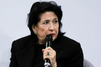 Президент Грузии заявила, что наложит вето на закон об иноагентах