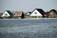 Вода в Ишиме вблизи тюменского села Абатское поднялась до 12 метров