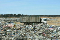 Мусорный полигон загорелся после выброса метана в Краснодарском крае