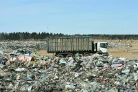 Мусорный полигон загорелся после выброса метана в Краснодарском крае