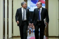 Володин сообщил Мишустину о проблемах во взаимодействии с некоторыми министрами