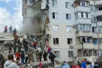 В поврежденном при обстреле доме в Белгороде произошло повторное обрушение