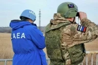 Неразорвавшийся снаряд нашли возле ЗАЭС при ротации наблюдателей МАГАТЭ