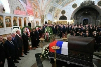 Матвиенко приняла участие в церемонии прощания с Чилингаровым