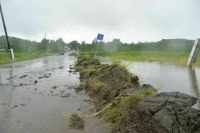 Участок дороги Миасс — Карабаш — Кыштым затопило из-за прорыва дамбы