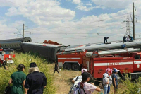 В Волгоградской области сошел с рельсов пассажирский поезд Казань — Адлер