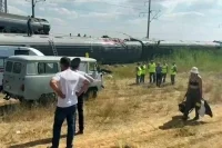 Минздрав: Пять человек госпитализировали после ДТП с поездом под Волгоградом