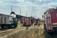 Более 20 человек пострадали при столкновении поезда и КамАЗа в Котельниково