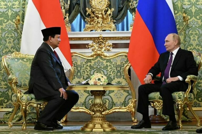 Путин: Товарооборот России и Индонезии вырос вдвое