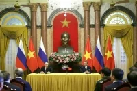 Путин и президент Вьетнама подтвердили настрой на укрепление стратпартнерства
