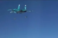 МО РФ показало видео уничтожения личного состава и техники ВСУ в Курской области