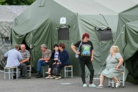 Поток прибывающих в пункты временного размещения Курской области растет