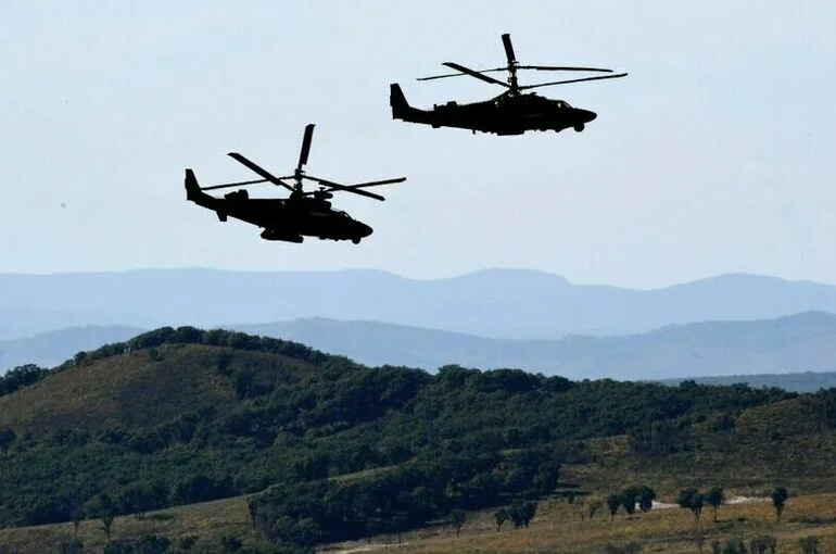 Солдаты ВСУ сбежали после ударов российских Ка-52 в Курской области