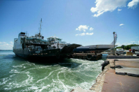 В порту Кавказ ликвидируют разлив нефтепродуктов