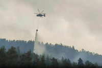 В Гоначхирском ущелье ликвидировали открытое горение