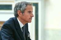 Гросси увидел следы ударов дронов на Курской АЭС