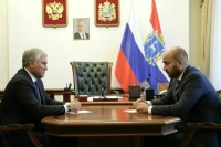 Володин встретился с врио губернатора Самарской области
