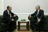 Володин встретился с внуком Шарля де Голля в Госдуме