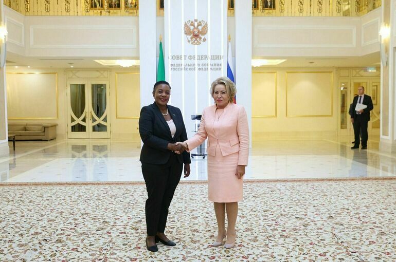 Матвиенко: Россию и Замбию связывают традиционные узы дружбы