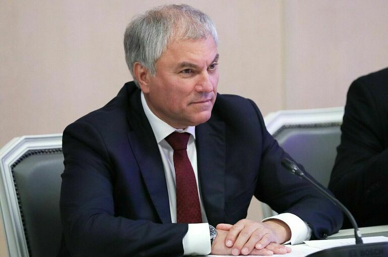 Володин встретился с госсекретарем Союзного государства Мезенцевым