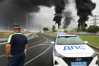 Число эвакуированных из-за пожара на нефтебазе в Феодосии выросло до 1129