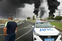 Число эвакуированных из-за пожара на нефтебазе в Феодосии выросло до 1129