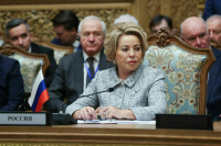 Матвиенко: Россия заинтересована в сильном Таджикистане