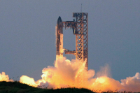 Компания Маска в пятый раз запустила космический корабль Starship