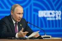 Путин: России угрожать бессмысленно, потому что нас это только взбадривает