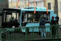 Водителя упавшего в Мойку автобуса осудили на шесть лет колонии