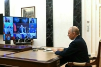 Путин обсудил с членами Совбеза работу с партнерами на южном направлении