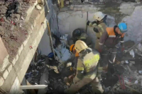 В МЧС заявили об угрозе частичного обрушения дома в Черкесске после взрыва газа