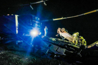 В Крыму обрушился автомобильный мост